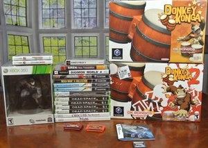 Nintendo GameCube Wii DS 3DS GBA XboX 360 Playstation PS1 PS2 PS3 Game U Pick - Picture 1 of 17