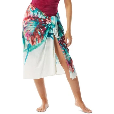Contours by Coco Reef Sarong Green Nylon Convertible, O/S - Image 1 of 4