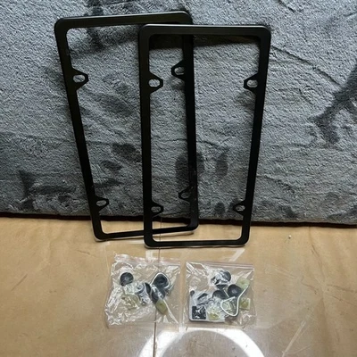 2x Kit de soporte de marco de matrícula para Hyundai Santa Fe Elantra Sonata Veloster Foto 1 de 4