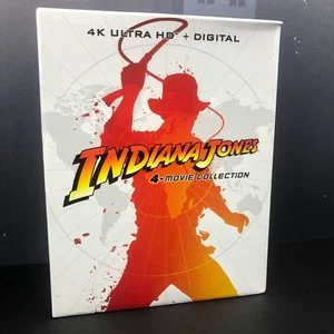 INDIANA JONES - 4-MOVIE STEELBOOK COLLECTION 4K ULTRA HD + DIGITAL - Bild 1 von 24