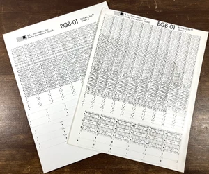 Vintage E&L Instruments BGB-01 Bugbacks Sticker Sheets 1 & 2 TTL 7400 Series - Picture 1 of 5