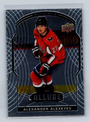 2020-21 Upper Deck Allure #86 Alexander Alexeyev RC Washington Capitals - Image 1 of 2
