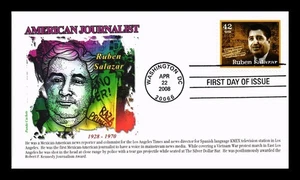 US COVER RUBEN SALAZAR AMERICAN JOURNALIST FDC PANDA CACHET - Picture 1 of 2