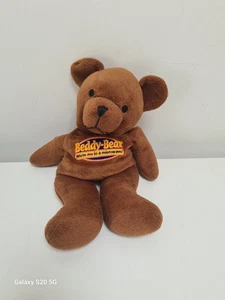 Beddybär komplett mikrowellengeeignet Bärenwärmer 12 Zoll 30 cm Teddy Plüsch dunkelbraun selten - Bild 1 von 8