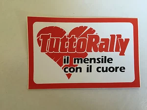 AUTOCOLLANT TUTTORALLY IL MENSILE CON IL CUORE - Imagen 1 de 1