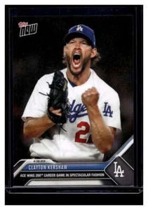 Tarjeta base 2023 Topps Now 146 Clayton Kershaw (cantidad) - Imagen 1 de 2