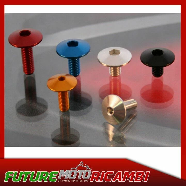 EVOTECH KIT VITI CUPOLINO IN ERGAL HONDA CBR 954 RR 2002-2003 SCREEN BOLTS KIT - Imagem 1 de 1