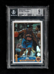 Mike Sweetney 2003-04 Topps Chrome REFRACTOR Rookie RC BGS 9 Knicks GEORGETOWN