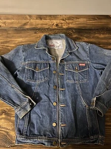 Womens Fury Long Sleve Jean Jacket Size Medium  - Picture 1 of 6