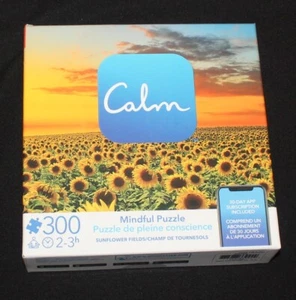 NEW CALM 300 piece puzzle - Sunflower Fields - Imagen 1 de 2