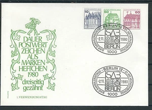 Berlin Mi.No. W 75 on FDC - Picture 1 of 1