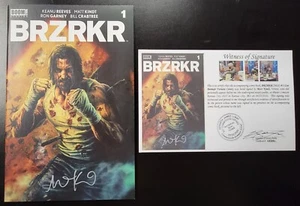 BRZRKR (2021) #1 (Bermejo Variant) SIGNED by Matt Kindt with Notarized WOS - Picture 1 of 6