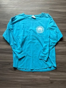 Vintage Coors Brewery Graphic Jersey Long Sleeve Tee T-shirt Size XS Oversized - Picture 1 of 3