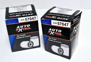 Auto Extra Engine Oil Filter 618-57047 Pack of 2 - Picture 1 of 2