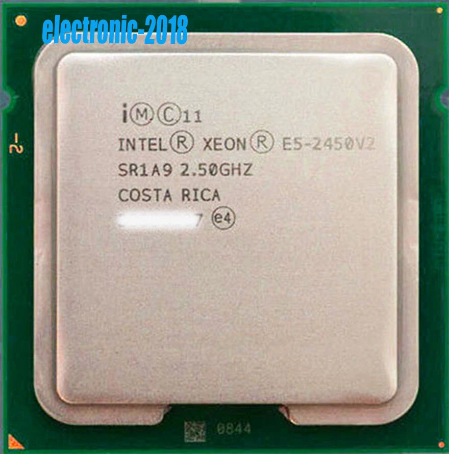 Intel Xeon e5-2450 v2 CPU processor OEM 2.5ghz 8 cores 16 threads 20m lga1356  - Image 1 of 1