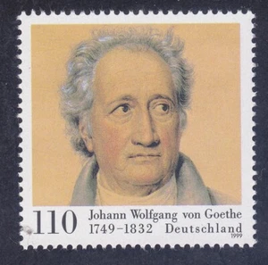 Germany 2052 MNH 1999 Johann Wolfgang von Goethe - Poet Issue - Picture 1 of 1