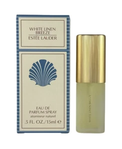 (466,60 EUR/100 ML) EAU DE PARFUM 15 ML VINTAGE ESTEE LAUDER WHITE LINEN BREEZE NUOVO - Foto 1 di 1