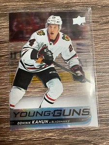 DOMINIK KAHUN 2018-19 SP Authentic Update Acetate Young Guns
