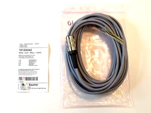 Nuevo en caja Baumer 10124342 Cable conectado: conector de 6 pines para cables voladores - Imagen 1 de 5
