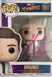 Ms Marvel Matt Lintz Autograph Bruno Funko 1079 -GENUINE Signed - Picture 1 of 2