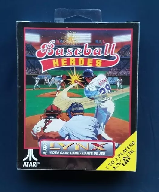 BASEBALL HEROES  Atari Lynx NEW Factory Sealed Damaged Box - Image 1 of 2