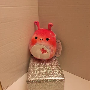 The Original Squishmallow PINK Loraly  5" / The Valentines Day Alien NWT - Picture 1 of 6