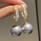 Fashion Cubic Zirconia Crystal Earrings Stud Drop Dangle Women Party Jewelry New
