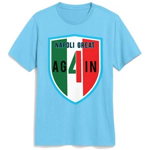 Napoli Great Again 4 Italian Title 2025 T-Shirt - Bild 1 von 11