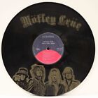 Motley Crue 12 pouces vinyle noir LP gravé au laser art mural. "M4"