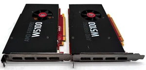 2X DELL AMD FIREPRO W5100 4GB GDDR5 GRAPHICS VIDEO CARD W2C47 - Afbeelding 1 van 6