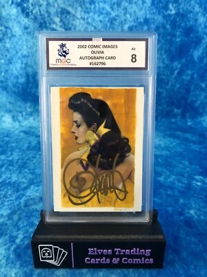 Olivia Autograph Card #A1 Olivia Metamorphosis MGC 8 Graded Card Slab 162796 - Image 1 of 4