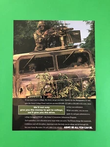 ARMY LOT OF 8 ORIGINAL PRINT AD ADVERTISEMENT L4 - Picture 1 of 8
