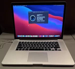 15" MacBook Pro Late 2013 Intel 2.3 i7 4850HQ 8GB RAM Retina 512GB SSD Big Sur - Picture 1 of 24