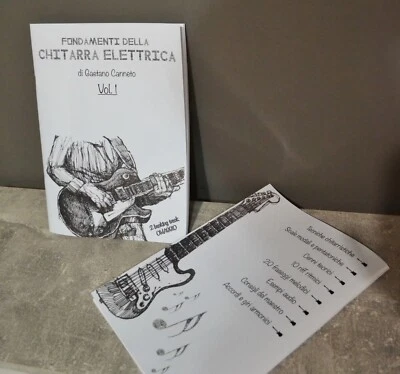 Libro Manuale FONDAMENTI DELLA CHITARRA ELETTRICA Vol.1 Gaetano Canneto musica - Immagine 1 di 4