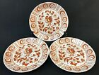 3 X Johnson Brothers Chanticleer Brown Rooster Bread Plates Double Warrant