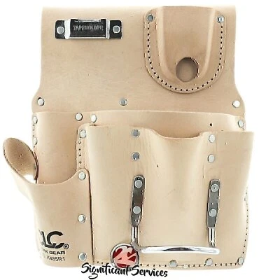 Custom Leathercraft - DW-109 CLC K485R1 Standard Drywaller's Tool Pouch, Chrome- - Image 1 of 4