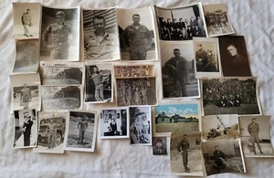 Vintage United States Military Photographs Lot Assorted Soldiers Pictures - Picture 1 of 16