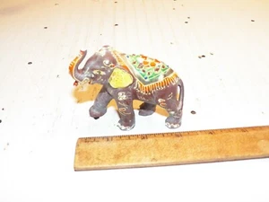 Vintage Ceramic Indian Elephant Figurine - Made in Japan - Picture 1 of 5