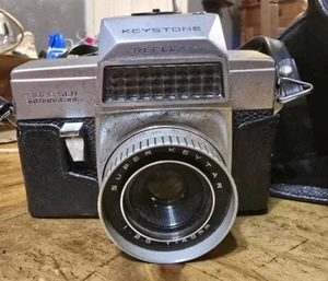 VintageKeystoneReflex K1020 SLRAutoInstant FilmCameraW/ ProtectiveCasePARTS ONLY - Picture 1 of 7