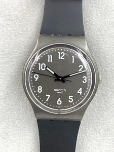 Swatch Uhr FLAKY GREY GM175 Unisex 34mm 2011 guter Zustand funktioniert - Bild 1 von 10