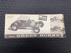 Monogram Green Hornet 1925 Ford Model T PC61 Instructions 1960 60s Original - Picture 1 of 3