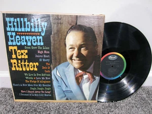 TEX RITTER Hillbilly Heaven 12" Vinyl Record Album LP Original - Picture 1 of 1