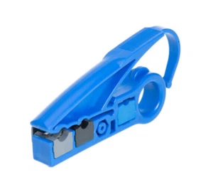 Coax Cable Jacket Stripper RG6/ RG59/ UTP Cat5e Cat6 Cable Cutter Strip Tool - Picture 1 of 3