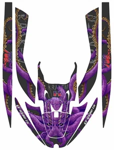 KAWASAKI 1100 / 900/ 750 ZXI JETSKI GRAPHIC SET / KIT DECAL / STICKERS - Picture 1 of 4
