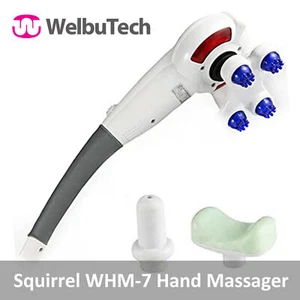 Eichhörnchen WHM-7 Handmassage Handlicht Massagegerät mit 3 Köpfen 4300 U/min - Bild 1 von 3