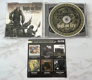 High On Fire Death Is This Communion CD/DVD DELUXE/LTD ED. Hype Sticker RR6709-2 - Picture 1 of 7