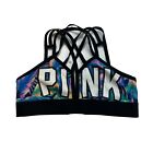 Victoria's Secret PINK Ultimate Lightly Lined Sports Bra Tropical Neon Large