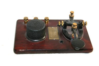 Telegraph Key Signal Electric Mfg. Co.  On Board  - Image 1 of 4