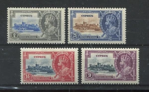 Cypruc KGV 1935 Silver Jubilee set mint o.g. hinged - Picture 1 of 1
