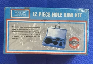 Rolson 12 Piece Hole Saw Kit 58129 - Picture 1 of 3